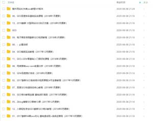 某宝购买SEO+SEM视频教程 共13套 超级全